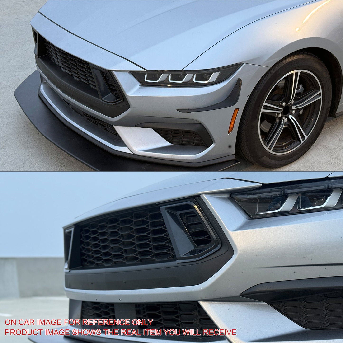 2024-2026 Ford Mustang Ecoboost GT Style Upper Grille Insert ABS