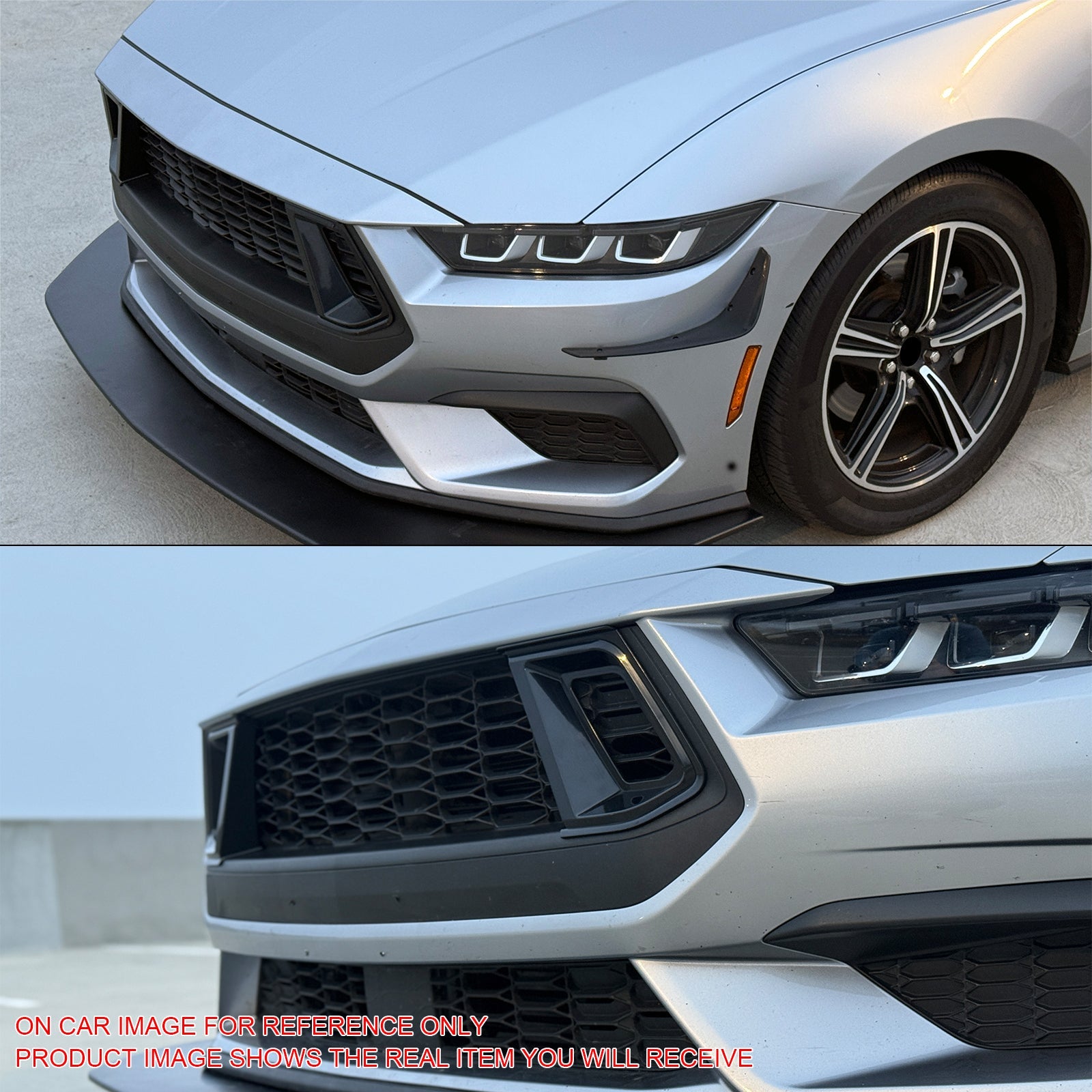 2024-2026 Ford Mustang Ecoboost GT Style Upper Grille Insert ABS