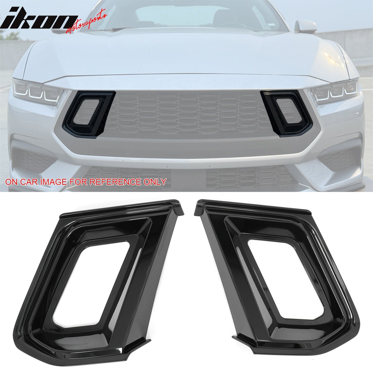 2024-2026 Ford Mustang Ecoboost GT Style Upper Grille Insert ABS
