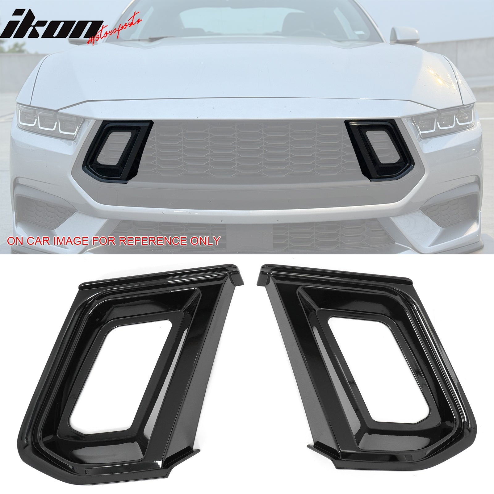 2024-2026 Ford Mustang Ecoboost GT Style Upper Grille Insert ABS