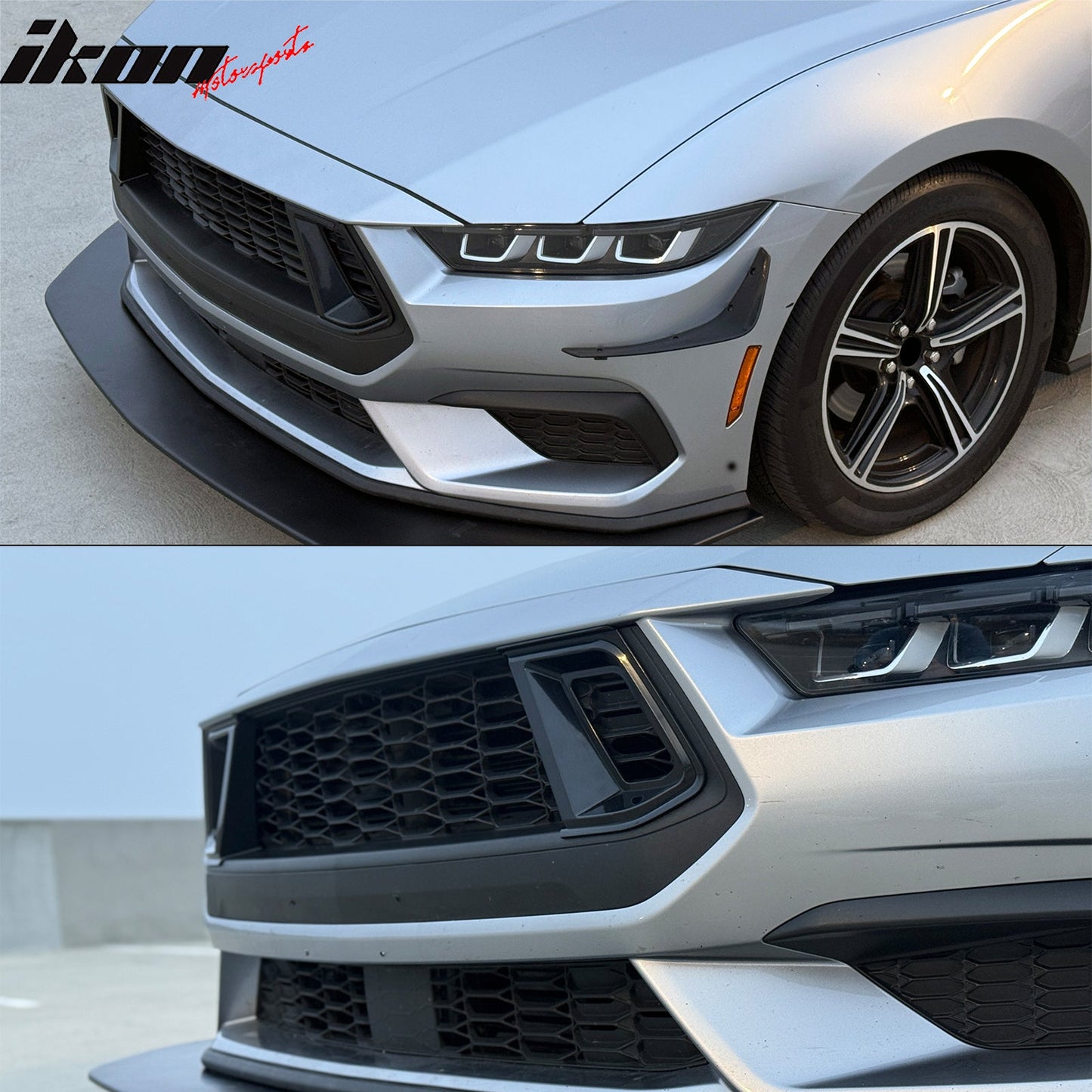 2024-2026 Ford Mustang Ecoboost GT Style Upper Grille Insert ABS