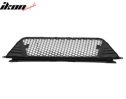 2022-2024 Honda Civic Matte Black Type R Grille LED Foglight Bezel ABS