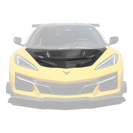 Corvette C8 ZR1 Front Bumper Vented Extractor Hood
