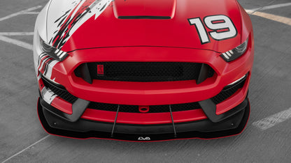 LVA 2015-2021 FORD MUSTANG GT350R FRONT SPLITTER (OEM BUMPER)