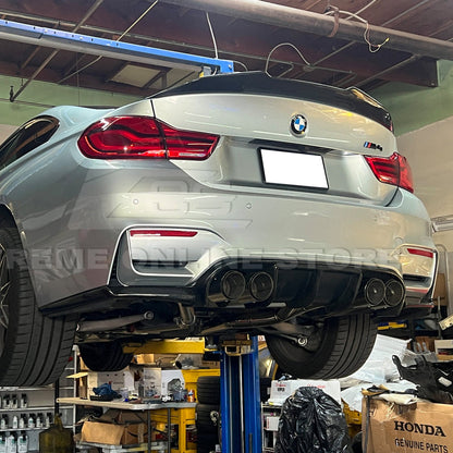 2015-20 BMW F80 M3 F82 M4 | 2.5" Piping w/ 3.5 " Quad Tips Axle Back Exhaust
