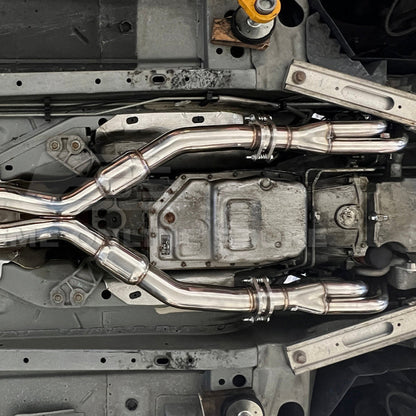 2009-2014 Cadillac CTS-V Long Tube Headers & Resonated Mid Pipe