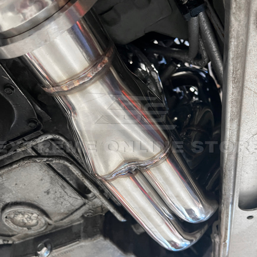 2009-2014 Cadillac CTS-V Long Tube Headers & Resonated Mid Pipe