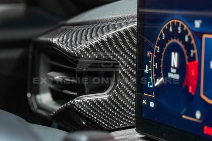 2024-Up Mustang DRY CARBON FIBER AC Outlet Trim Cover