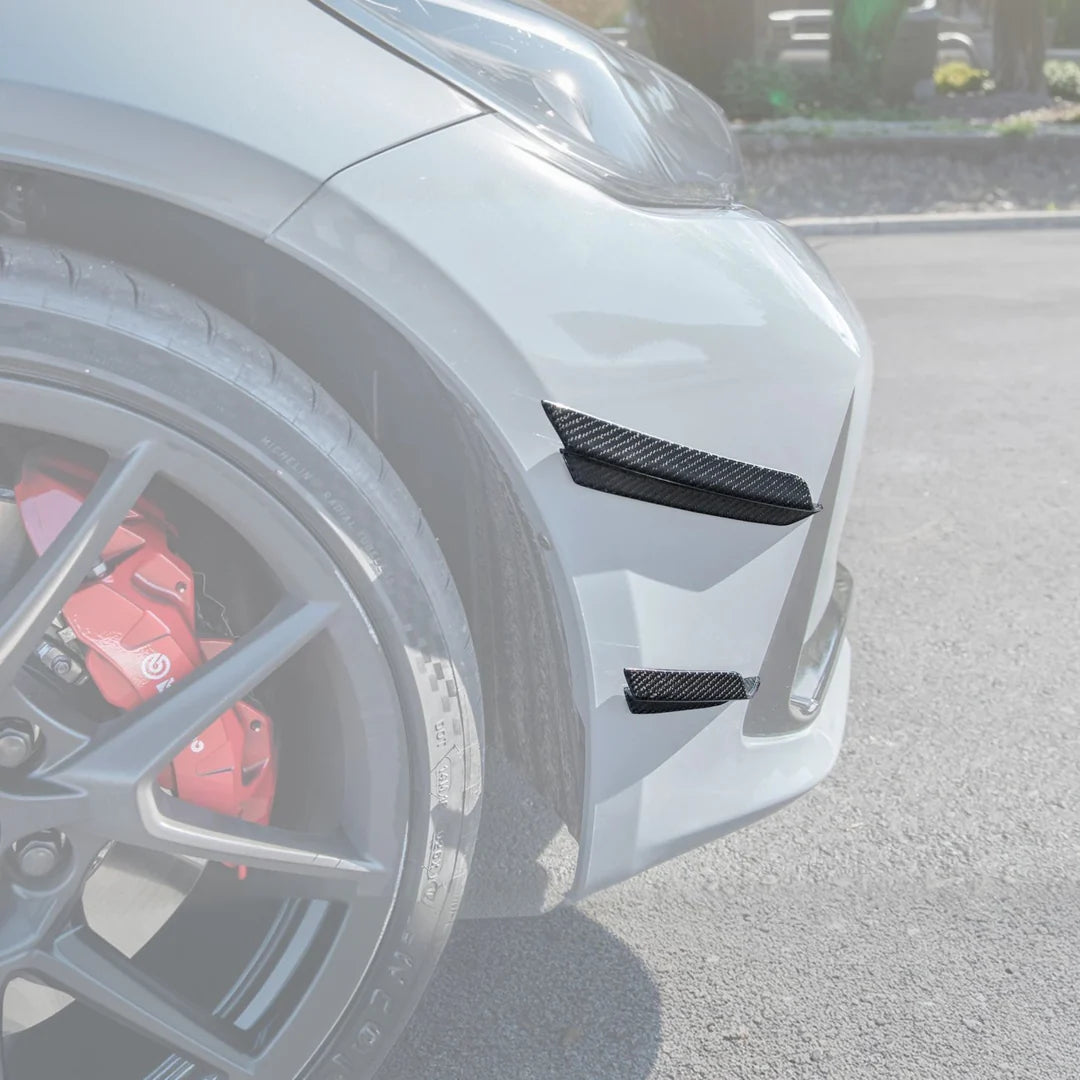 2023-Up FL5 Honda Civic Type-R Carbon Fiber Front Side Canards