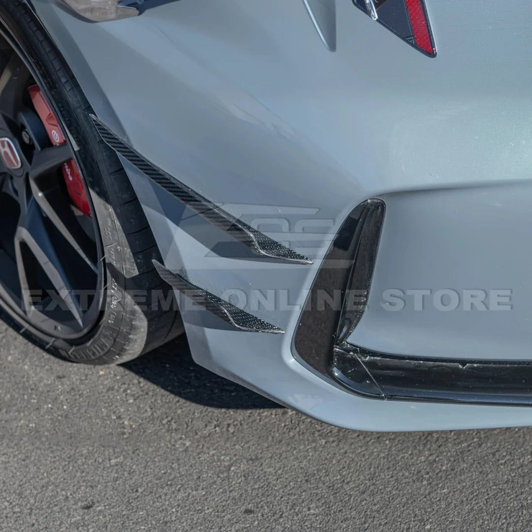 2023-Up FL5 Honda Civic Type-R Carbon Fiber Front Side Canards