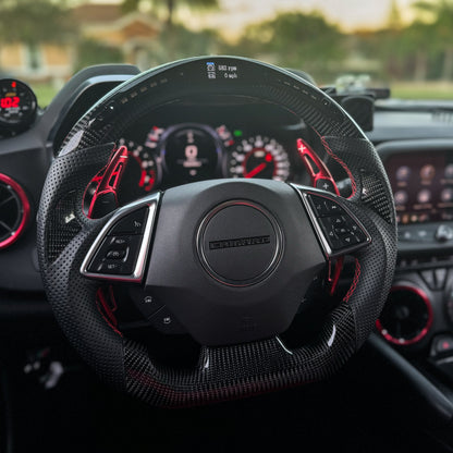 2019-24 Camaro Carbon Fiber Steering Wheel