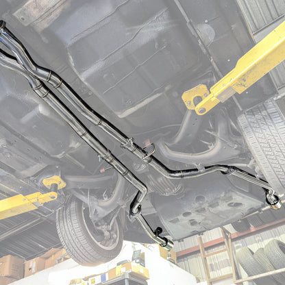 2005-06 Pontiac GTO | T-304 Straight-Through Cat-Back Exhaust w/ 4" Tips