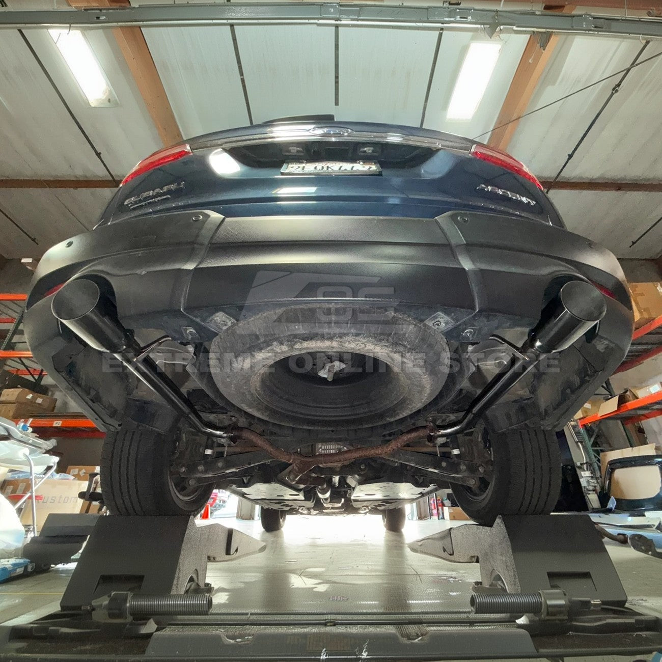 2019-Present Subaru Ascent Muffler Delete Axle Back Exhaust