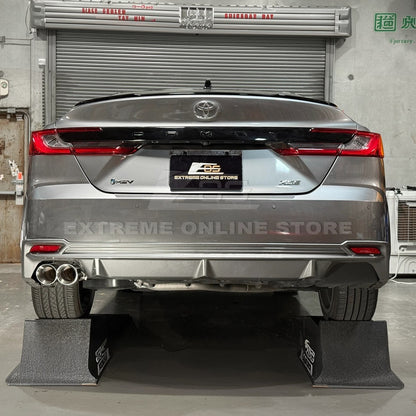 2025-Up Toyota Camry Muffler Delete Single Exit | Burnt Tip Axle Back Exhaust
