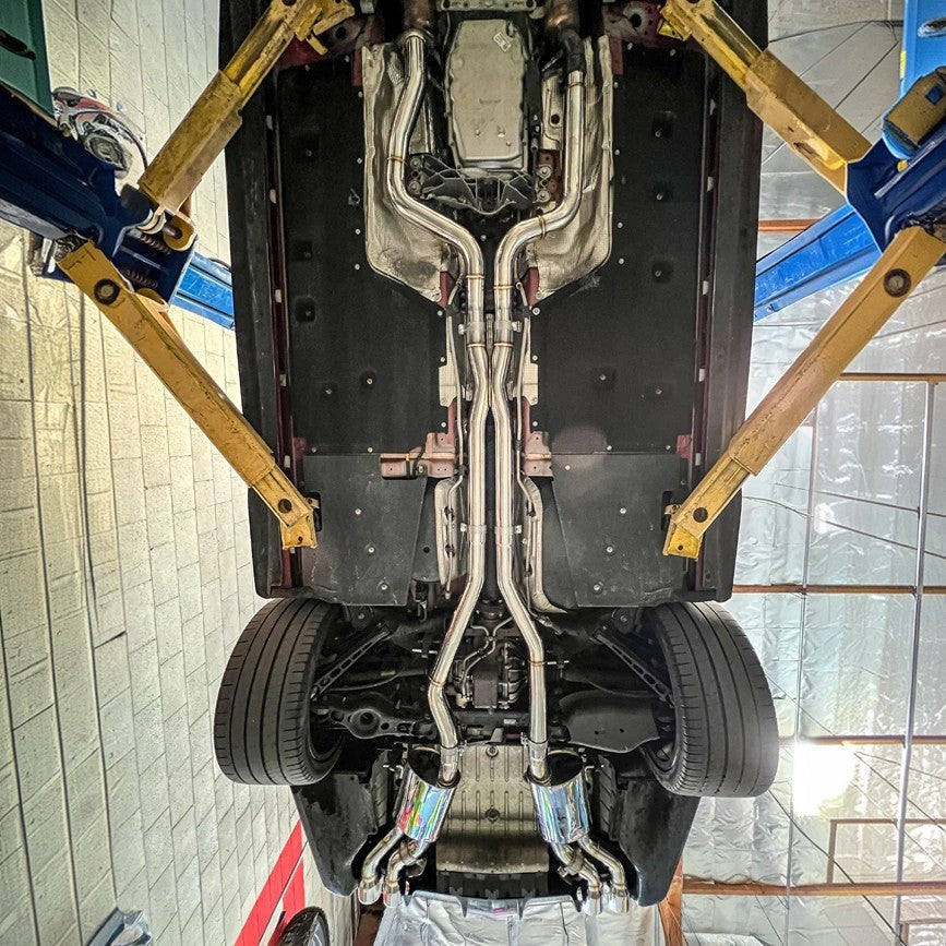 2016-2019 Cadillac CTS-V Muffler Resonated Cat Back Exhaust