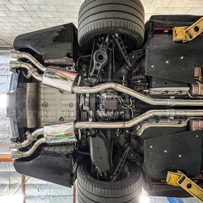 2016-2019 Cadillac CTS-V Muffler Resonated Cat Back Exhaust