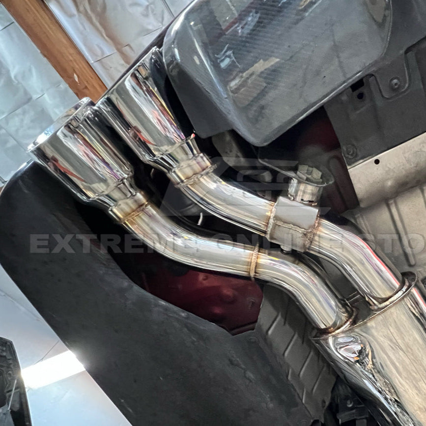 2016-2019 Cadillac CTS-V Muffler Resonated Cat Back Exhaust