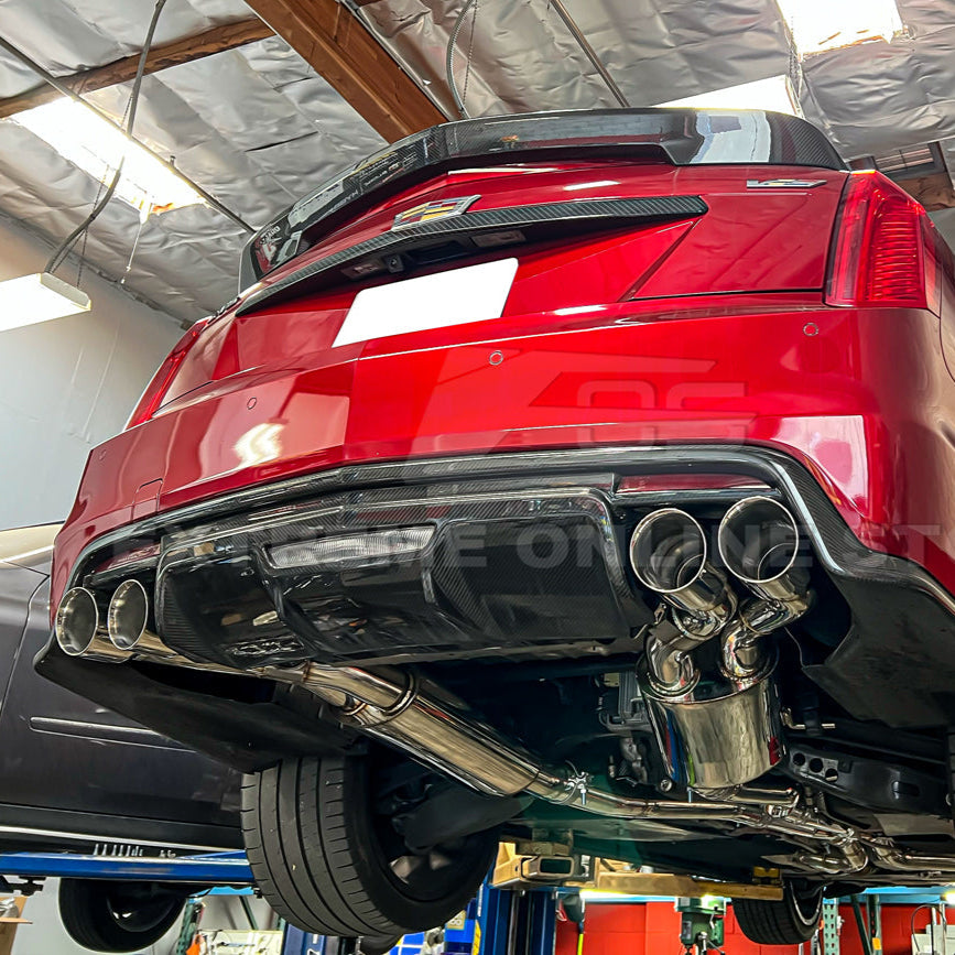 2016-2019 Cadillac CTS-V Muffler Resonated Cat Back Exhaust