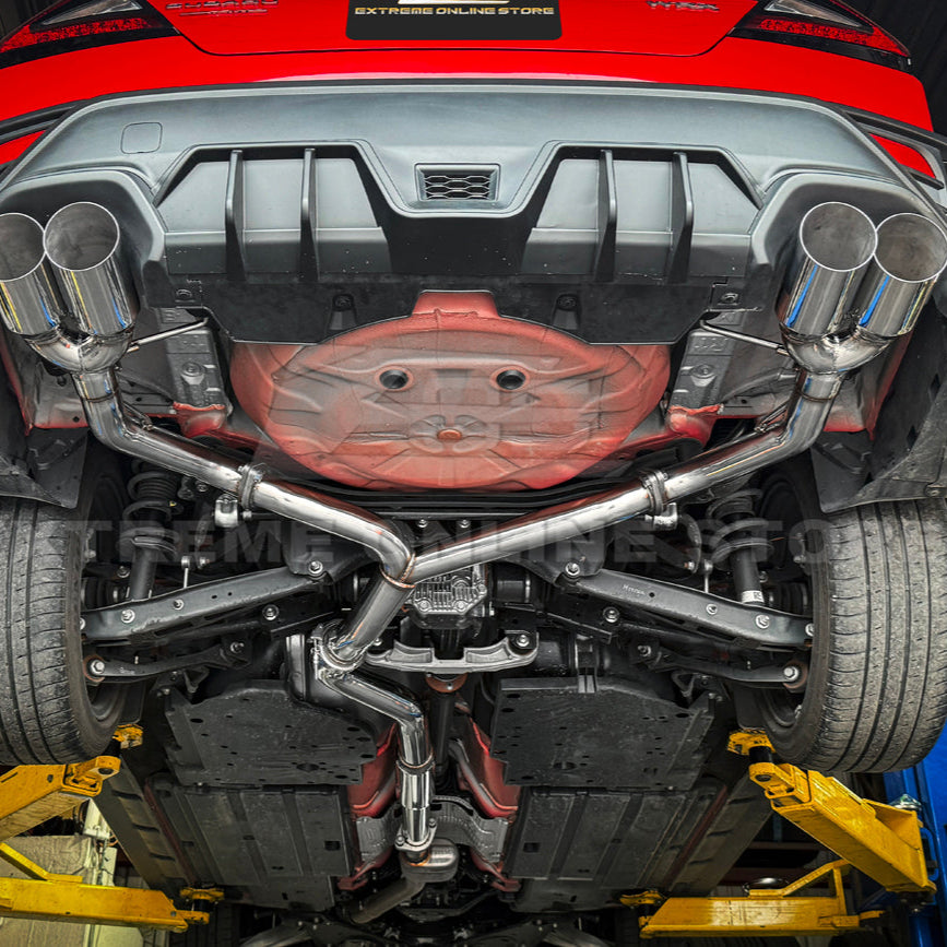 2022-Up Subaru WRX | 3" to 2.5" Piping T304 Stainless Steel Resonated Mid Pipe