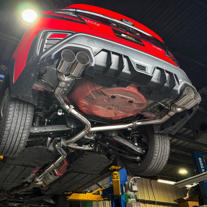 2022-Up Subaru WRX | 3" to 2.5" Piping T304 Stainless Steel Resonated Mid Pipe