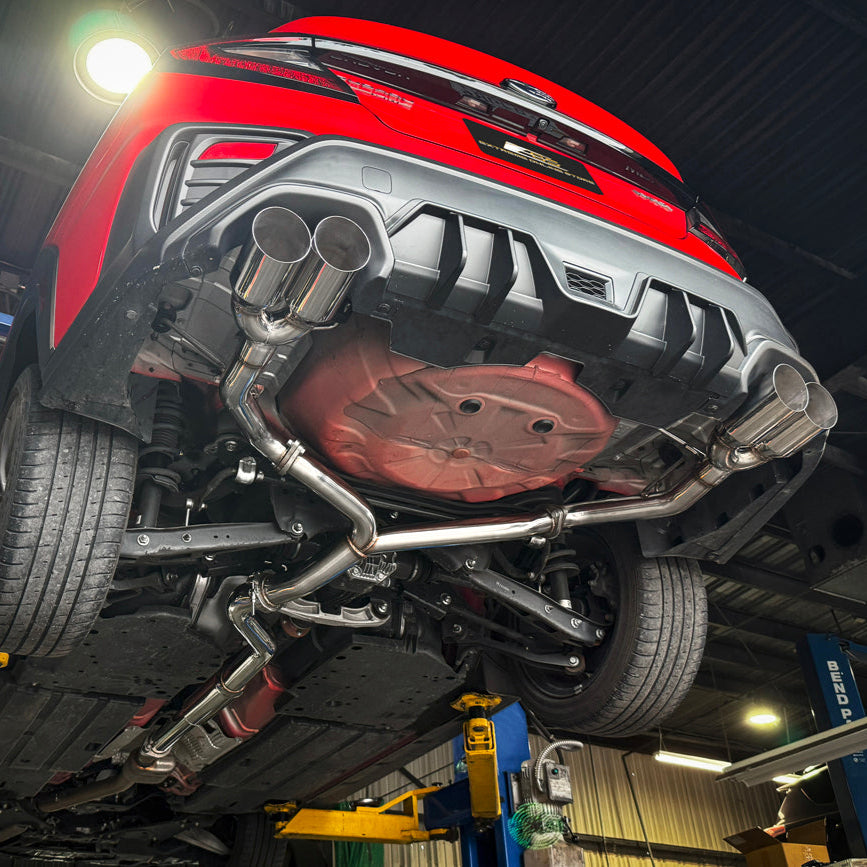 2022-Up Subaru WRX | 3" to 2.5" Piping T304 Stainless Steel Resonated Mid Pipe