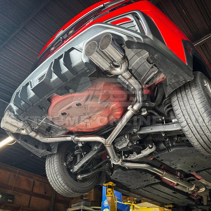 2022-Up Subaru WRX | 3" to 2.5" Piping T304 Stainless Steel Resonated Mid Pipe