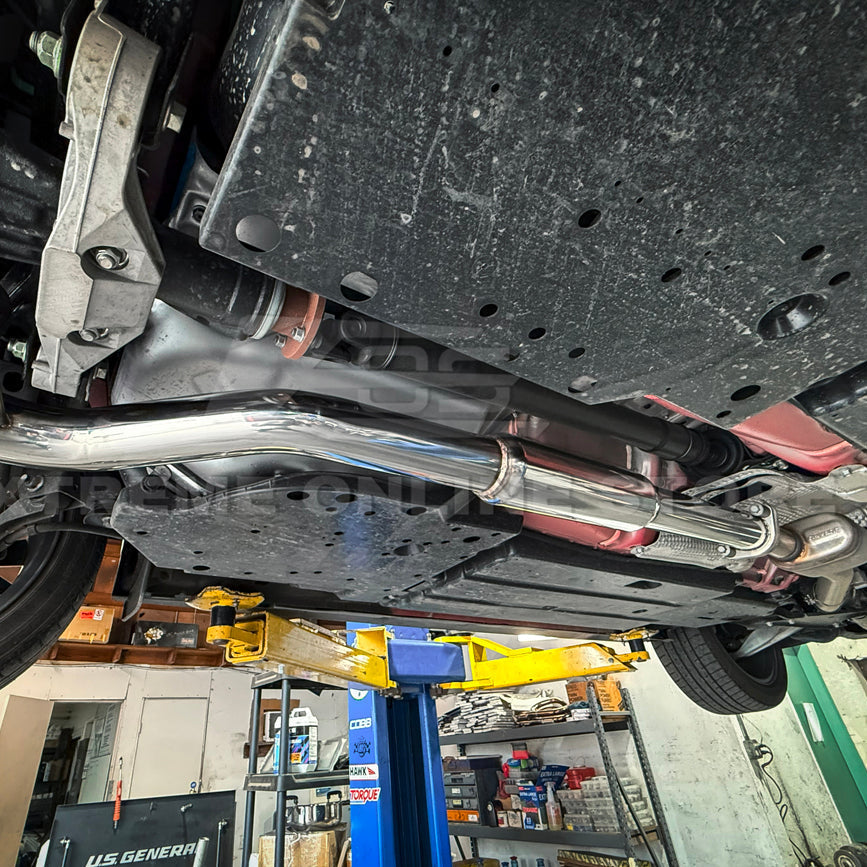 2022-Up Subaru WRX | 3" to 2.5" Piping T304 Stainless Steel Resonated Mid Pipe