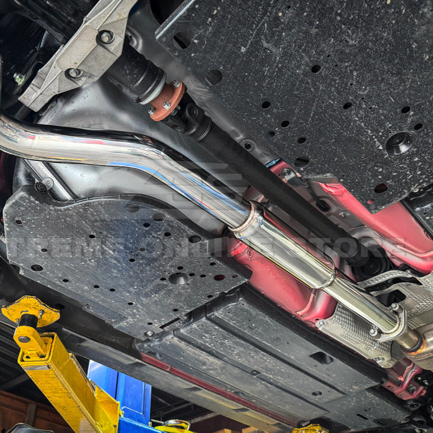 2022-Up Subaru WRX | 3" to 2.5" Piping T304 Stainless Steel Resonated Mid Pipe