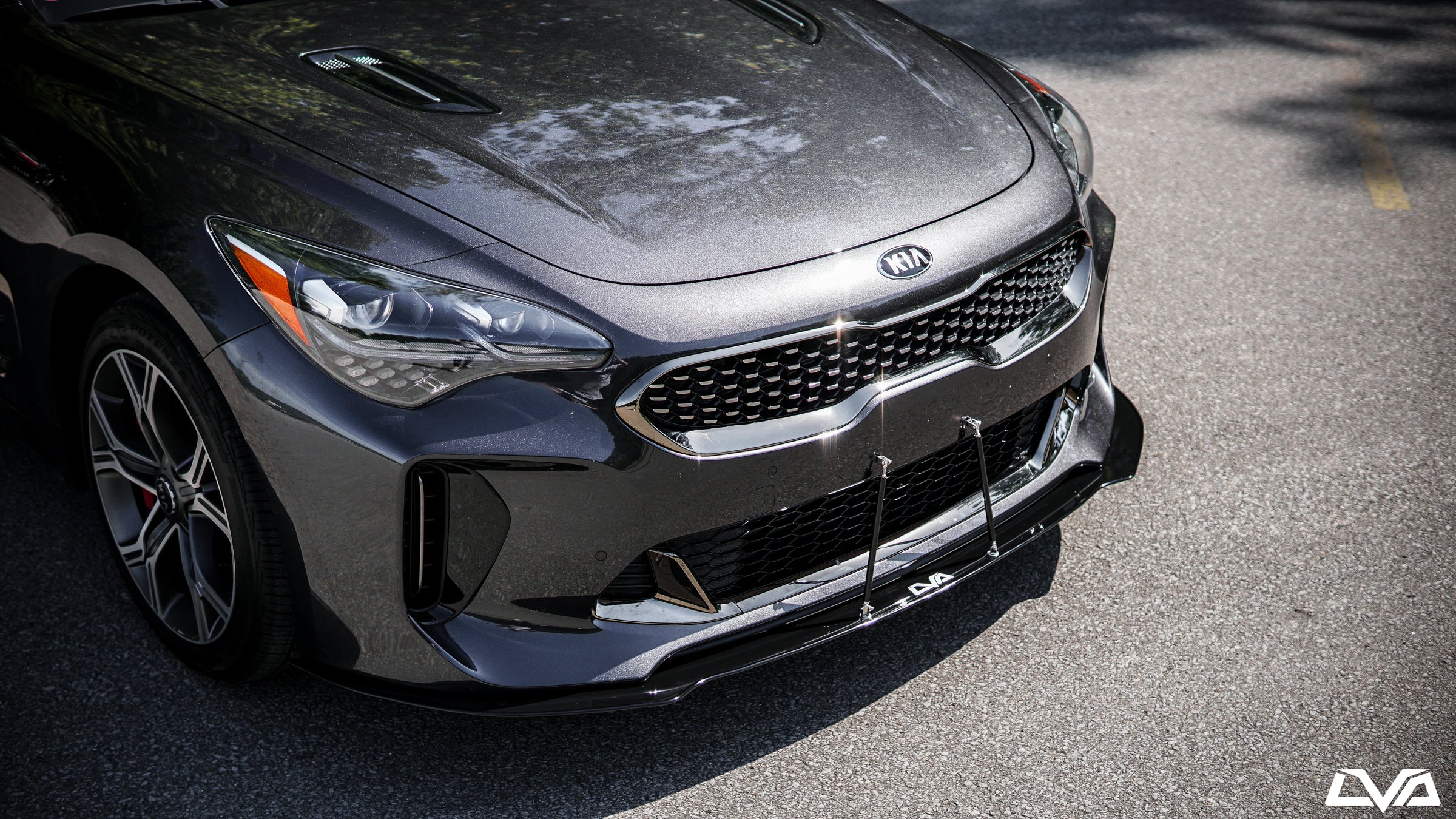 2017-2023 Kia Stinger GT Front Splitter - LVA