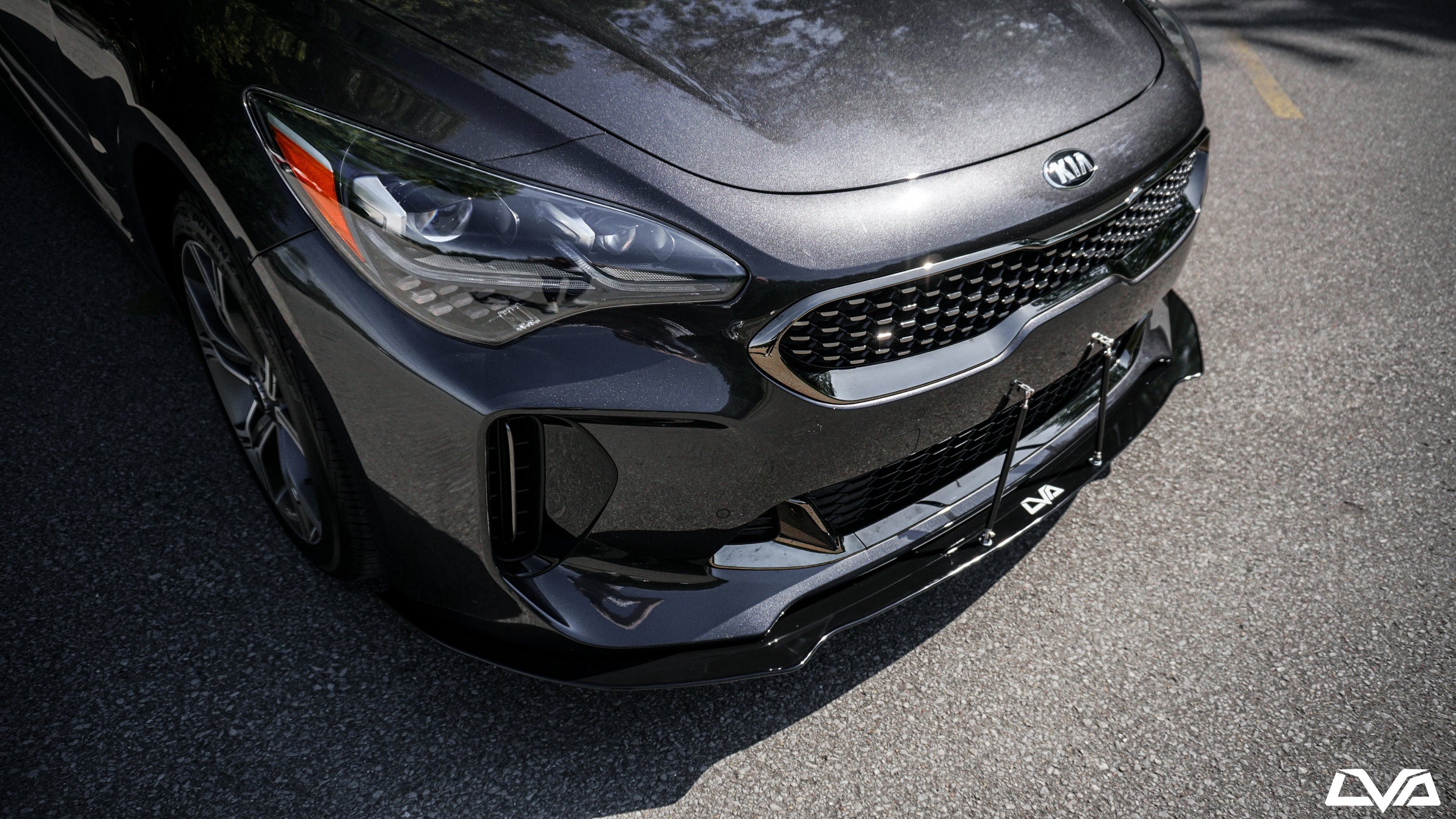 2017-2023 Kia Stinger GT Front Splitter - LVA