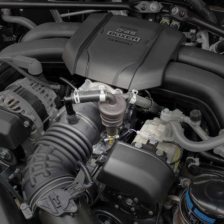 Killer B Motorsport Performance Dual AOS Catch Can - 2022-2026 Subaru BRZ / Toyota GR86