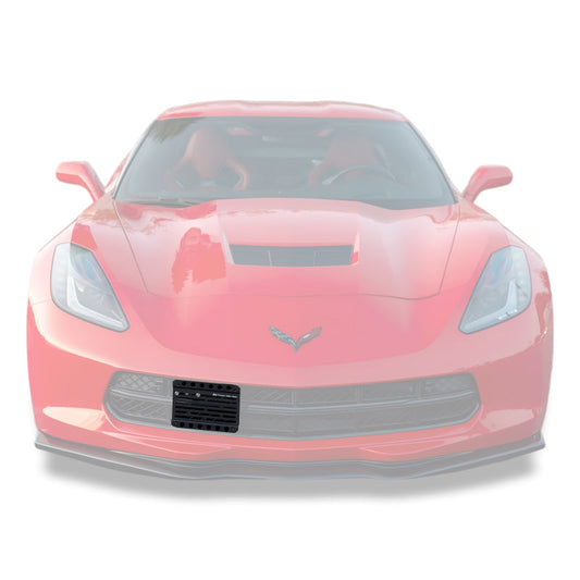 Corvette C7 Tow Hook License Plate Mount Bracket