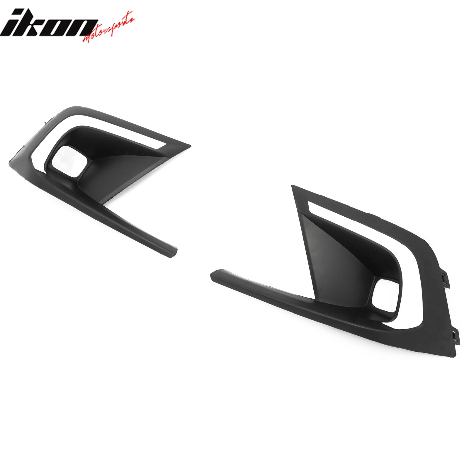 2022-2024 Honda Civic Matte Black Type R Grille LED Foglight Bezel ABS
