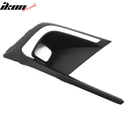 2022-2024 Honda Civic Matte Black Type R Grille LED Foglight Bezel ABS
