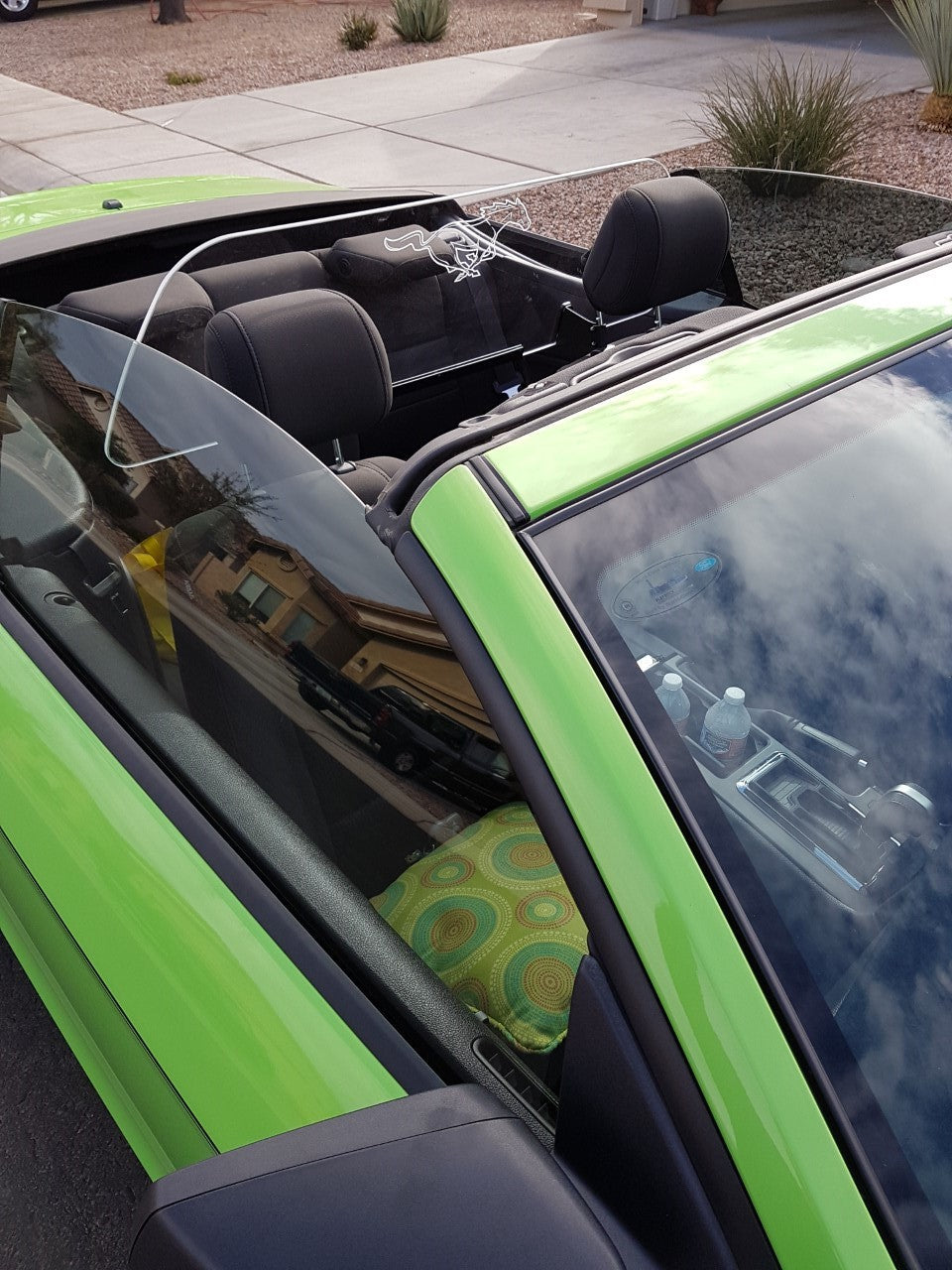 2015+ Mustang Convertible WindRestrictor® Add On Front Mount