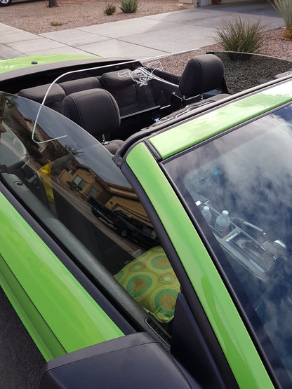 2015+ Mustang Convertible WindRestrictor® Add On Front Mount