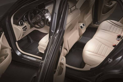 3D MAXpider Custom Fit Kagu Floor Mats - Second Row - Black - 2022-2026 Subaru WRX