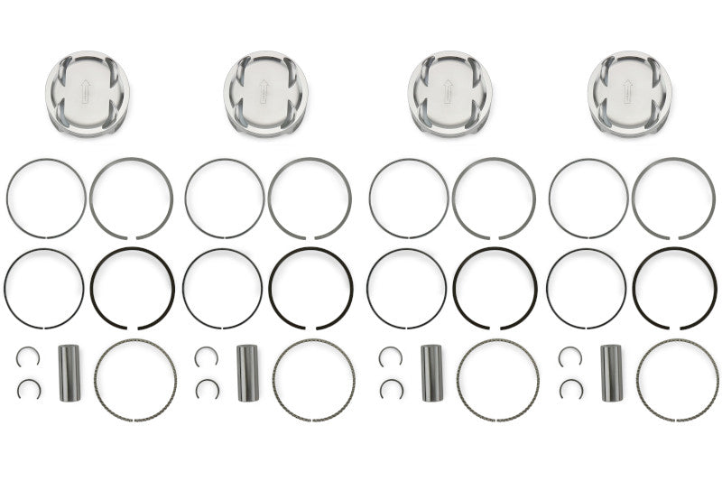 Manley Performance Platinum Series Piston Set 86mm 8.5:1 / 9.0:1 - 2003-2006 Mitsubishi Evo / 1996-1999 Eclipse