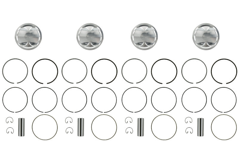 Manley Performance Platinum Series Piston Set 99.75mm 9.8:1 - Subaru EJ25 Models (inc. 2006-2014 WRX / 2004-2021 STI)