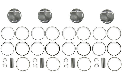 Manley Performance Platinum Series Piston Set 86mm 9.0:1 - 2008-2015 Mitsubishi Evo X
