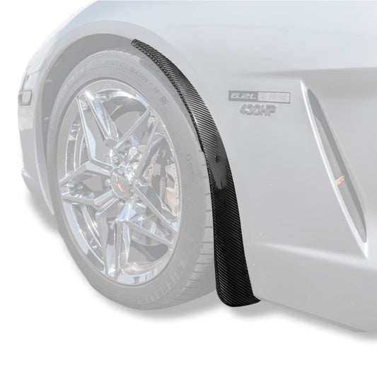 Chevrolet Corvette C6 Base Front Guards Mud Flaps