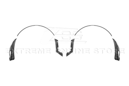 2024+ Ford Mustang DRY CARBON FIBER Fender Flares & Mud Flap
