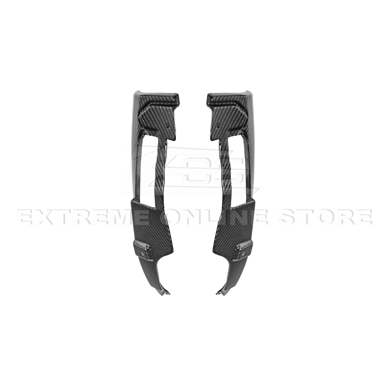 2024+ Ford Mustang DRY CARBON FIBER Fender Flares & Mud Flap