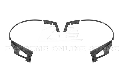 2024+ Ford Mustang DRY CARBON FIBER Fender Flares & Mud Flap