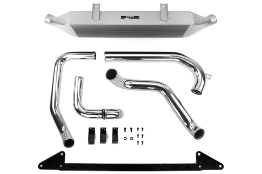 Mishimoto Front Mount Intercooler Silver - 2002-2007 Subaru WRX / STI
