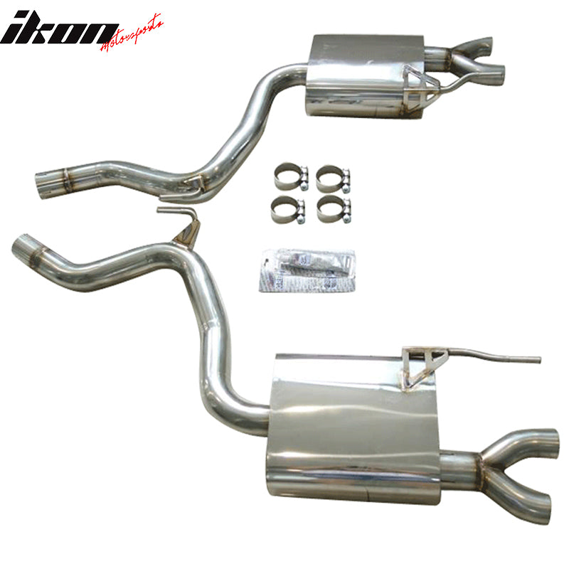 2015-2017 Ford Mustang Thunderbird Rear Diffuser Catback Exhaust Tips