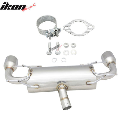 Fits 13-20 FRS/BRZ/Toyota 86 Resonated Dual Catback Exhaust 4.5 Tip