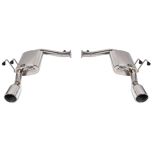 2016-21 Honda Civic 1.5t Sedan | T-304 Muffler Axle Back 4Inch Dual Tips Exhaust