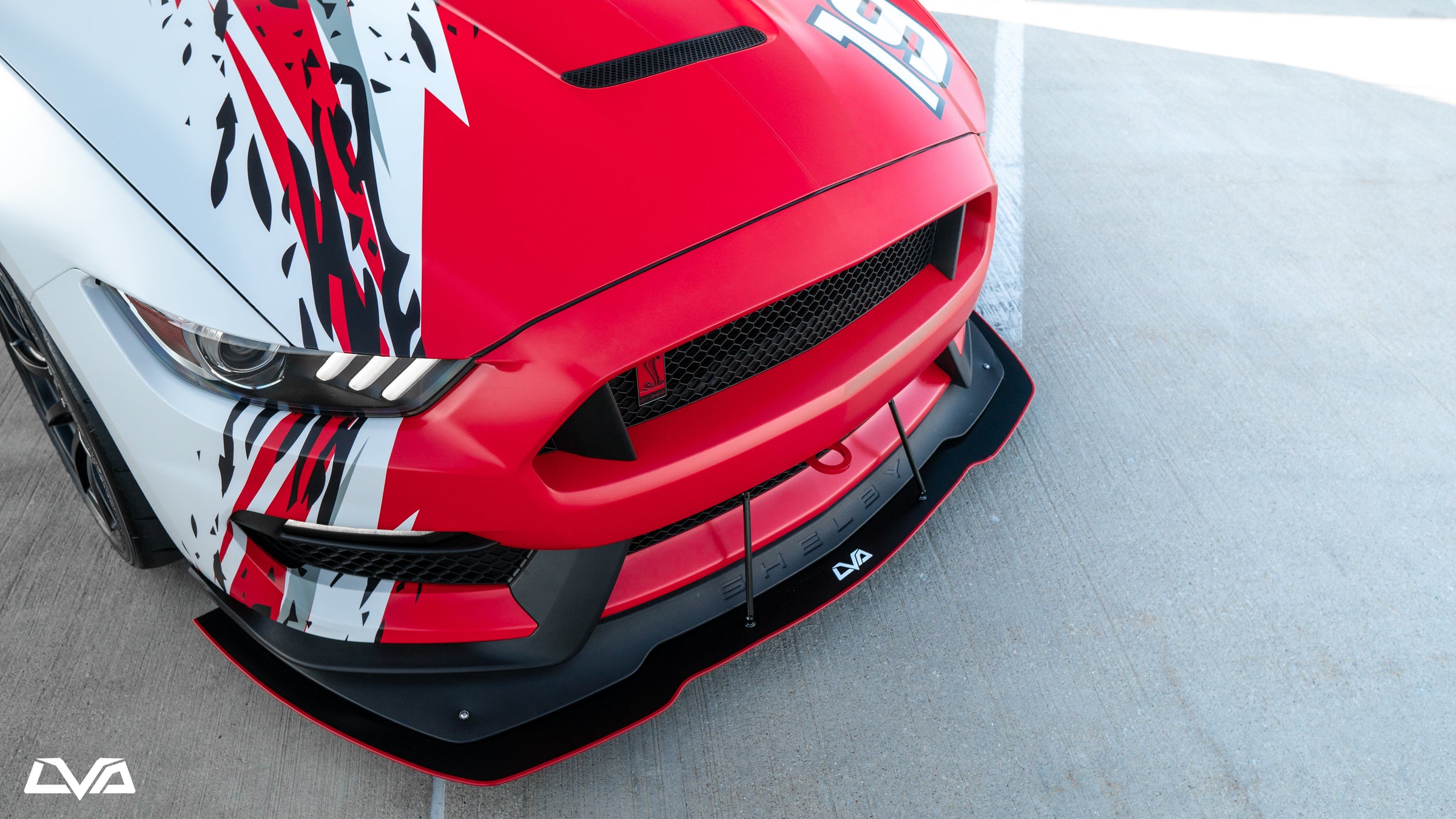 2015-2021 Shelby GT350R Front Splitter - LVA