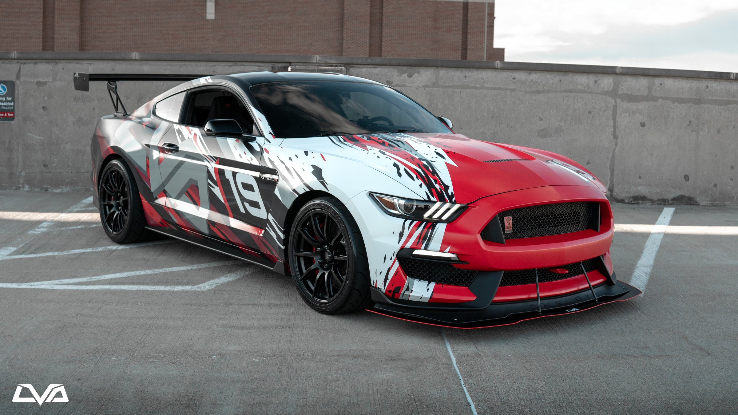 2015-2021 Shelby GT350R Front Splitter - LVA